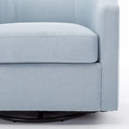 Fauteuil club pivotant et à bascule pour salon