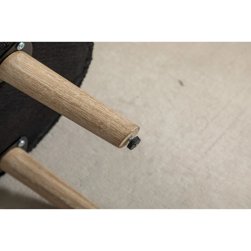 Banc de rangement en tissu bouclé pour salon et chambre à coucher