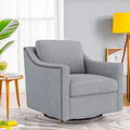 Swivel Accent Chairs for Living Room, 360 Degree Barrel Chairs Arm Chairs for Bedroom Living Room Chair Bedroom Chair