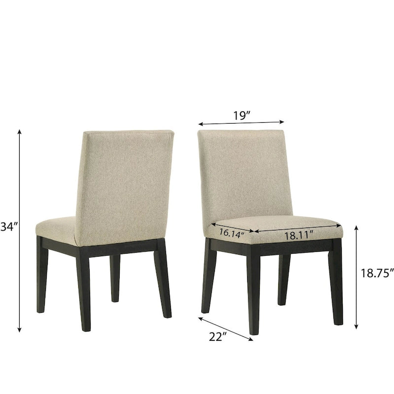 Ensemble de salle à manger Roundhill Rocco 5 pièces 48, table à pied central ronde avec 4 chaises