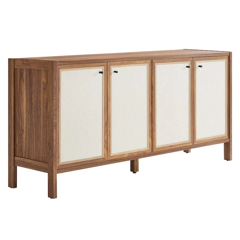 Capri 65 buffet en bois à grain armoire de rangement