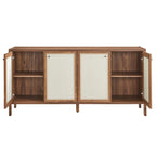Capri 65 buffet en bois à grain armoire de rangement