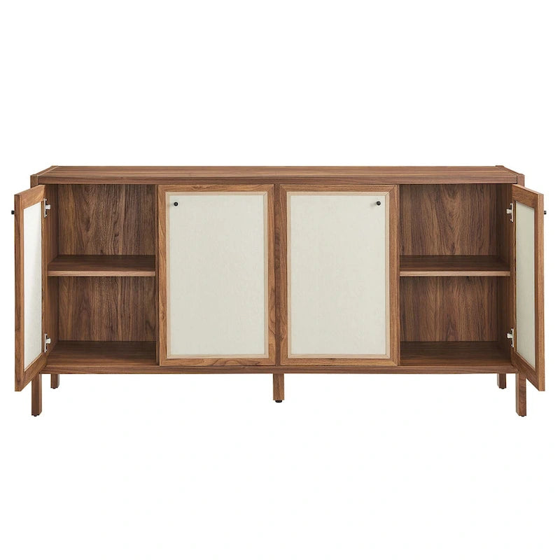Capri 65 buffet en bois à grain armoire de rangement