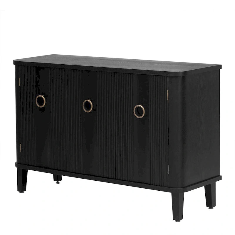 Armoire simple avec trois portes, réglable