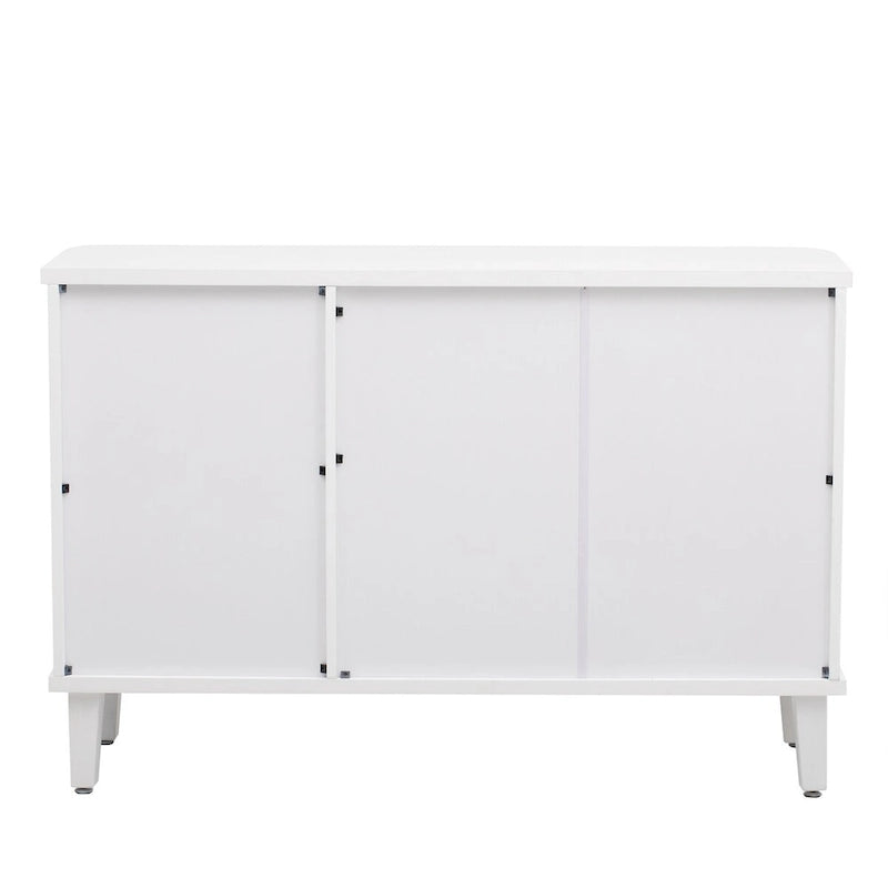 Armoire simple avec trois portes, réglable